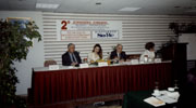Α. Κώνστας εισηγητής στο 2ο Ευρωπαϊκό Συνέδριο &#8220;Security &#8211; Πυροπροστασία&#8221; (τρίτος από αριστερά στο panel). Διοργάνωση Οργανισμού Δημοσίων Σχέσεων SO-RE (1992)